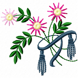 Daisy Flower Embroidery Design 4 Daisy Flower Embroidery Design 4